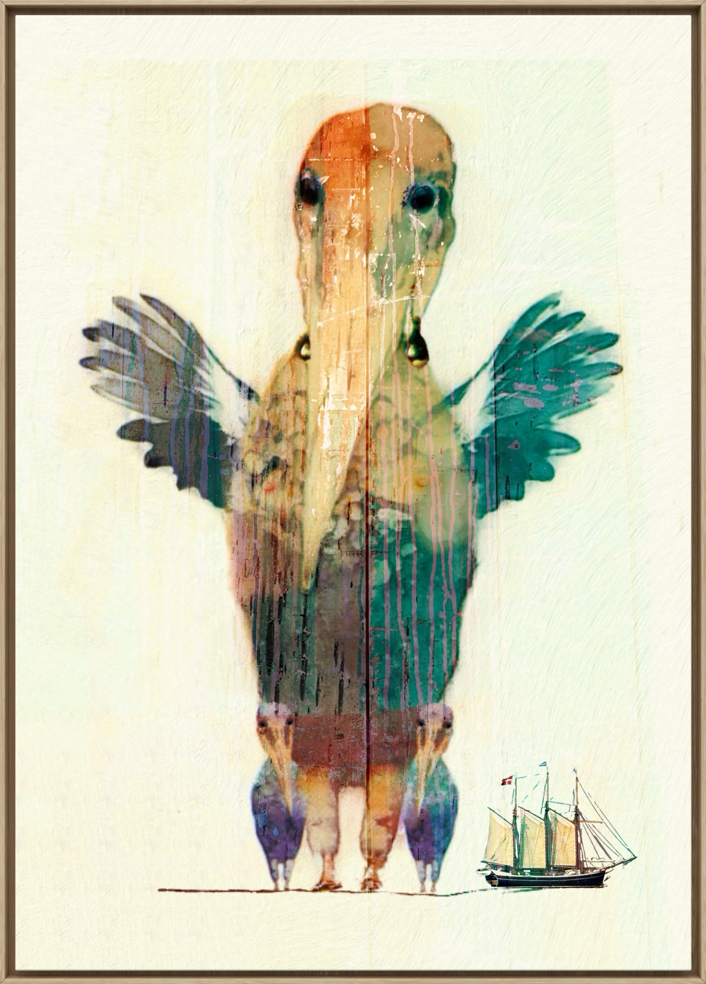 “KVINDE MED VINGE”